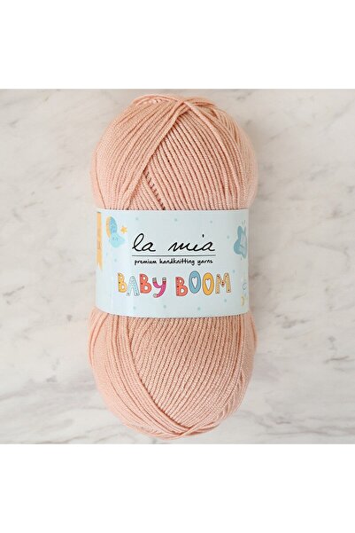 N&M STORE La Mia Baby Boom Salmon Hand Knitting Lanyard - 1873 - 34146