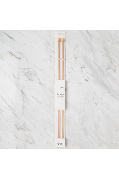 LTG Nova La Mia Whitewood 3.5 mm 36 cm Wooden Knitting Skewer