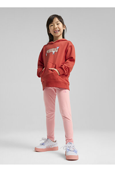 Puma Düz Erkek Çocuk Kırmızı Sweatshırt 63006315-PUMA X HELLO KITTY & FRIEN