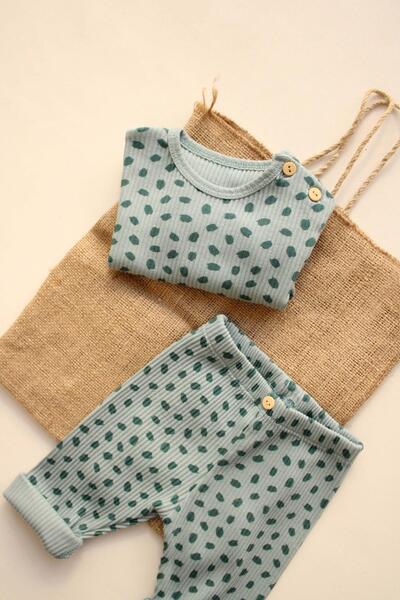 OhlalaKoala Watercolor Bebek Alt Üst Takım