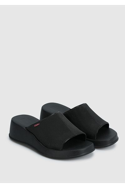 Twigy Papuci de plajă pentru femei negre