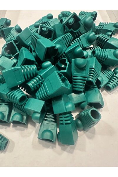 Leonpro الأخضر RJ45 غمد الأخضر Cat6 غمد الأخضر Cat5 غمد 100 قطعة