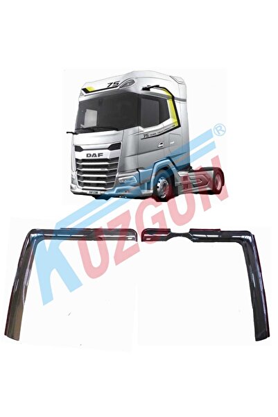 Kuzgun DAF XF-480-530 2025 ve > SONRASI CAM RÜZGARLIĞI KAPORTA ÜZERİNE MONTAJ
