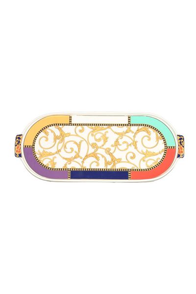 Lucky Art Valencia Bone Baton Plate 36 X 15cm
