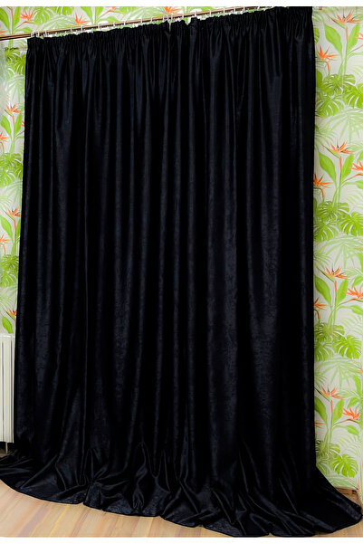 Liz Line Set of two blackout curtains, with drapery, various sizes and colors, from the "Monocrom" range by Liz Line