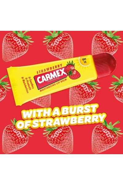 Carmex Lip Balm with Strawberry - 10g