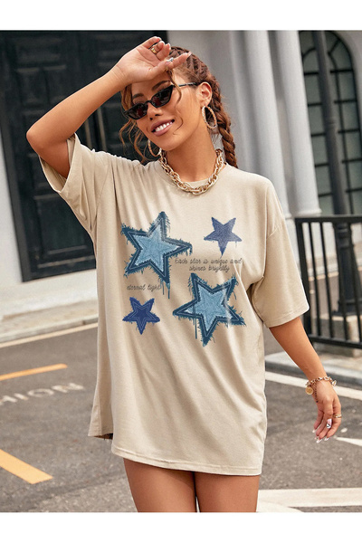 Trend Sizde Unisex Pamuk paket majica kratkih rukava sa večnim svetlosnim pre...