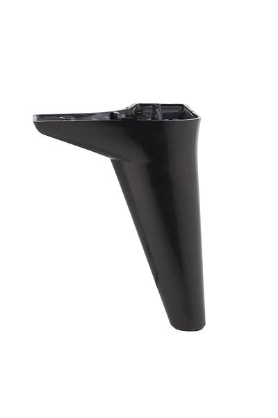 PVCBURADA Asa neagră picior 15 cm - unitate TV, sub braț, picior dulap