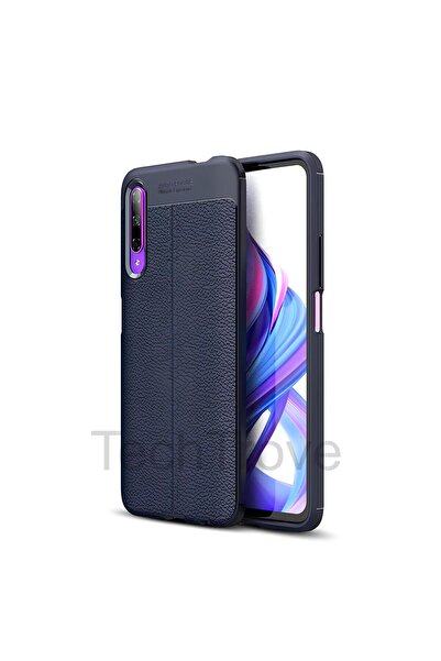 TechTrove Huawei P Smart Pro 2019 Kılıf Deri Extra Korumalı Slikon Kapak