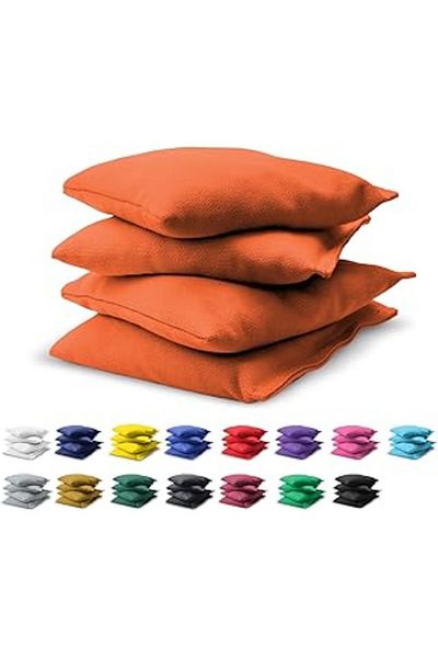 Mu Art Ahşap Gosports Cornhole Official Bean Bag Game Bags, Set of 4, All-Weather, Renkl