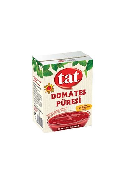 Tat TAT Tomato Purée - 6 Pieces x 200g | 100% Natural, No Added Salt | Rich & Thick Tomato Sauce