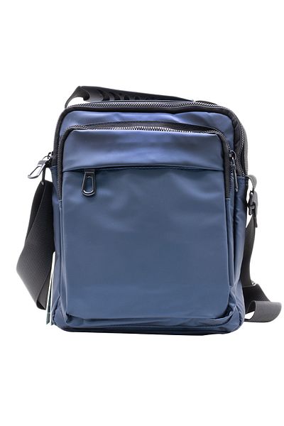 Naimeed Company Borseta barbati, de umar, Naimeed D5423, Oxford, Albastru, 22x5x27cm