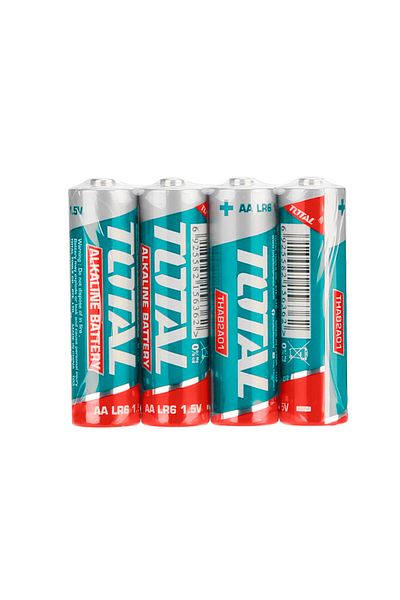 TOTAL Alkaline Batteries 128pcs Box 1.5V LR6 AA - THAB2A01