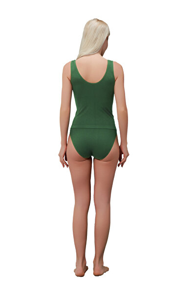 HOOFDEN Seamless Tank Top with Thick Straps Chest Gathered