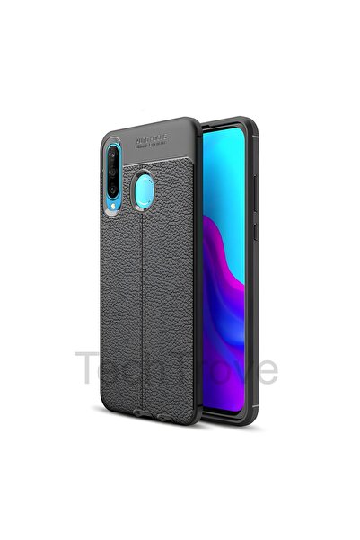 TechTrove Huawei P30 Lite Kılıf Deri Extra Korumalı Slikon Kapak