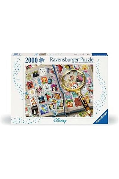 RAVENSBURGER 2000 Piece Jigsaw Puzzle Favorite Stamps Star Buy Bz 1087243