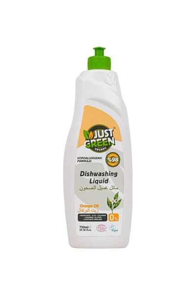 Just Green Organic Dishwashing Liquid 750 ML