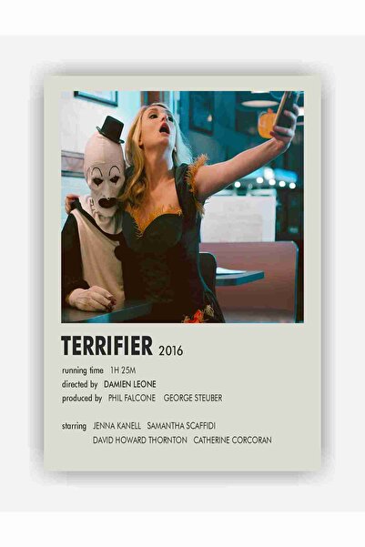 fırsatlar diyarı Terrifier (2016) Film Kağıt Poster - Çerçevesiz