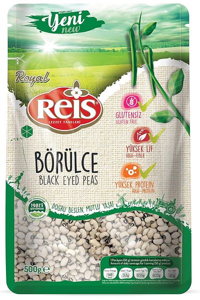Reis Reis, Black Eyed Peas 500 gr