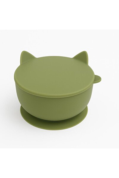 ela777 Baby Feeding Set - Vacuum Silicone Lid Food Bowl - Feeding Spoon and F...
