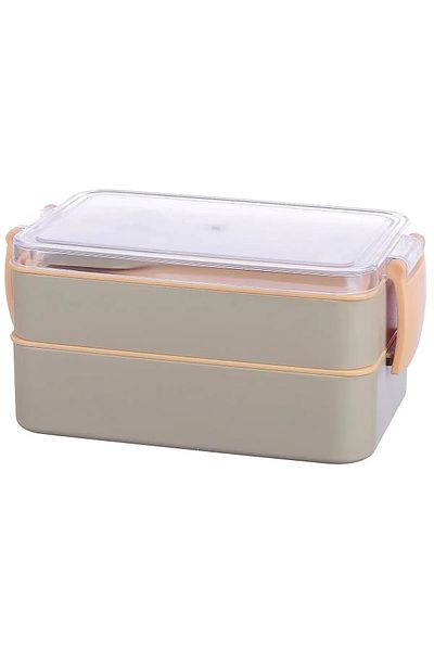 Titiz Plastic Aroni Fely Fiambrera 2 Tier Lunch Box