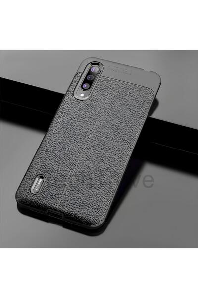 TechTrove Xiaomi Mi 9 Lite Kılıf Deri Extra Korumalı Slikon Kapak