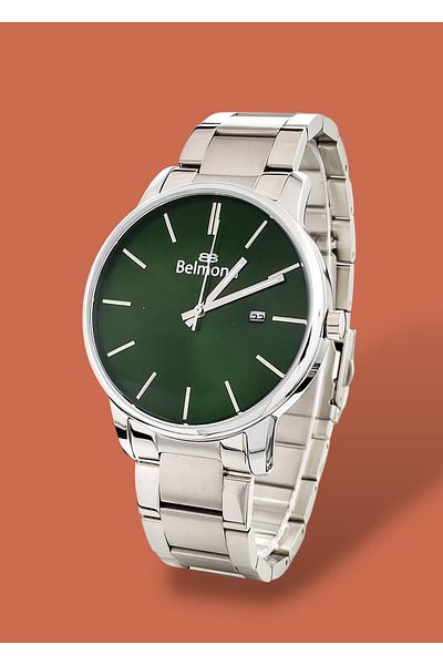 Belmond 5 Atm Waterproof Steel Cord Men's Wristwatch