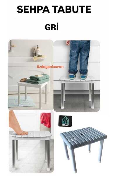 dogant özdoğanlar avm Banyo Mutfak Duş Taburesi Metal Ayaklı