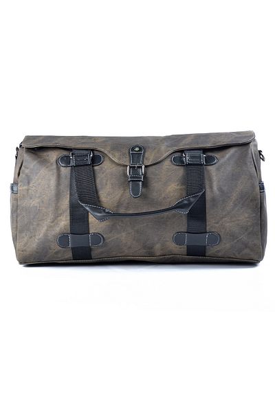 Naimeed Company Travel bag, for airplane, eco-leather, Naimeed D5414, Companion, Military green, 50x20x30cm