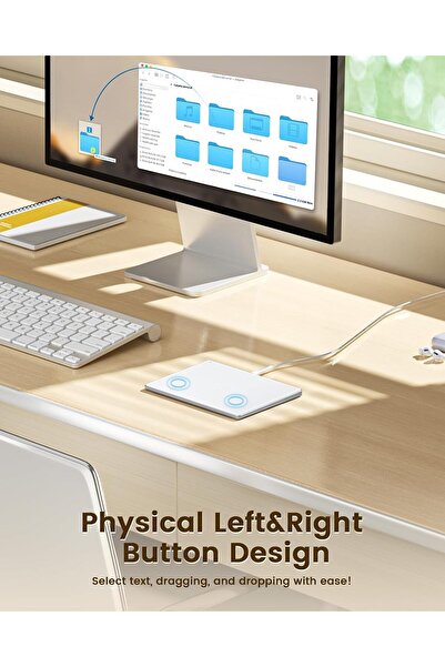 Raycon Windos Ve Apple Uyumlu Trackpad Multi-touchpad Yüzey Mouse