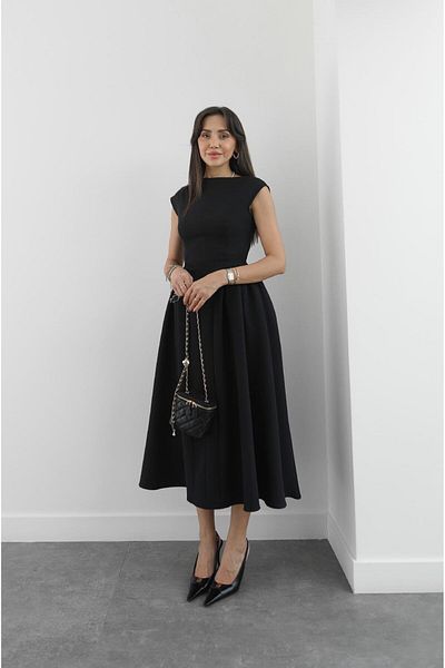 Havoş Black Bormio Dress