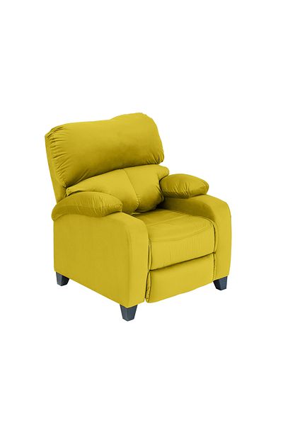 Lazy Vibes MNZ1 | Velvet Classic Recliner Chair - Gold