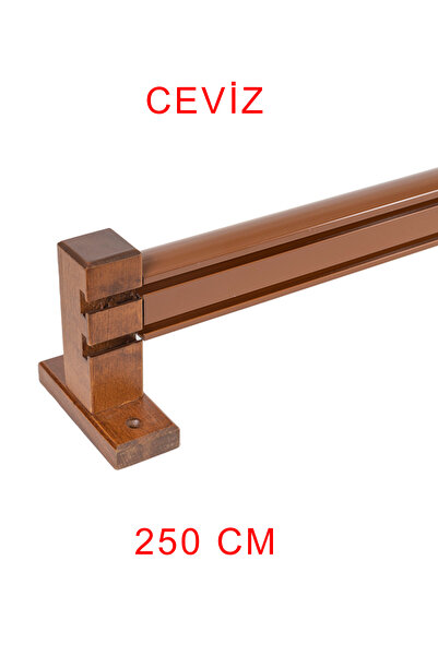 di'mora by ağbaht züc. Roma Ahşap Başlıklı 2 Kanallı Alüminyum Dekoratif Ray ...