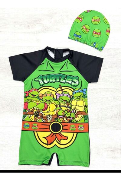 MODA Ninja Turtle Swimsuit Children Swimwear