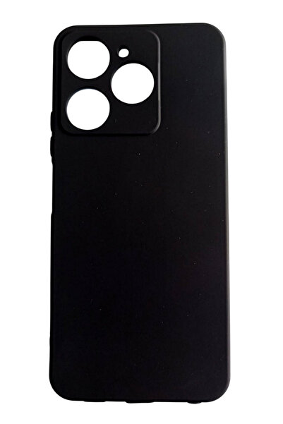 General Mobile Era 30 Uyumlu Yumuşak Mat Slikon Kılıf Siyah