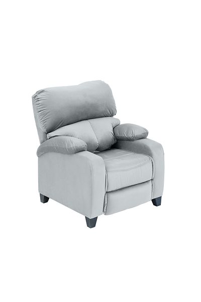 Lazy Vibes MNZ1 | Velvet Classic Recliner Chair - Grey