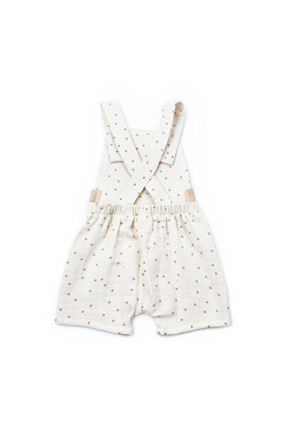 BabyCosy Organic Wear Baby 2-Piece Hat Salopet Set, Muslin, 100% Cotton, Baby and Newborn Series