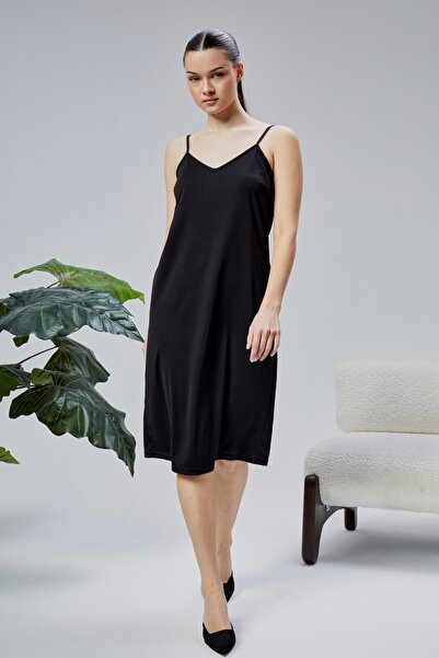 AVVER Γυναικείο φόρεμα Midi-Length - Κάτω φούστα με ρυθμιζόμενο κορδόνι και φόδρα