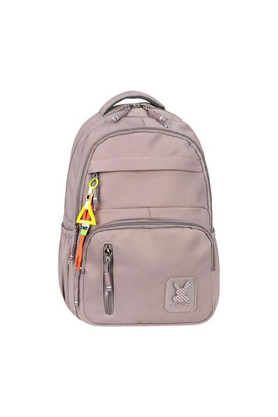 Bodmar Çanta Since 2023 Powder Lilac Unisex Backpack - Water Repellent and Sweat-Proof Fabric, High School and Junior High School Daily Bag