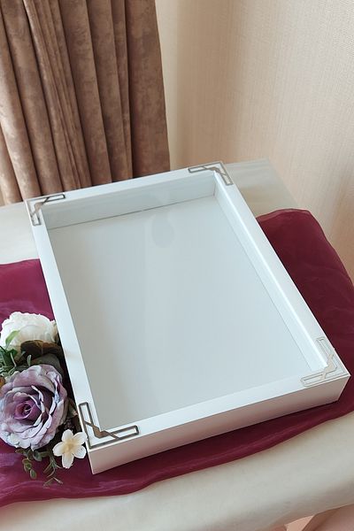 Verda Çerçeve 30X40 cm Deep Special Day Flower Memory Frame! Rose Frame Box! Deep Rose Box!