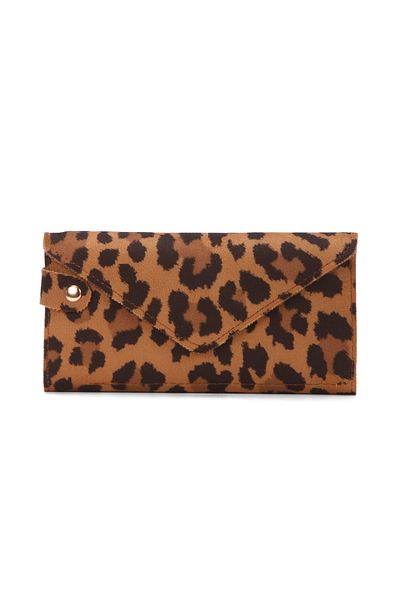 Av A Dos Leather Women's Wallet with Phone Compartment and Cash Coin Compartment Wrist Arm Hand Strap Wallet