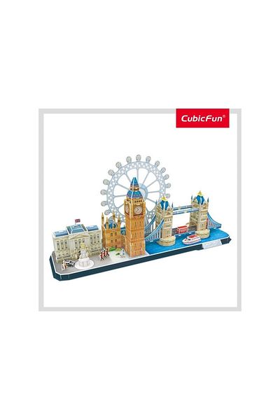 Cubic Fun Cubic Fun - Puzzle 3D Londra 107 Piese