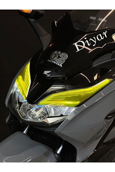 Motiker Honda Forza 250 2018 Model Far Sticker Sarı
