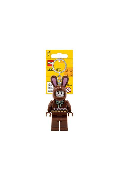 LEGO Chocolate Bunny LED Keychain