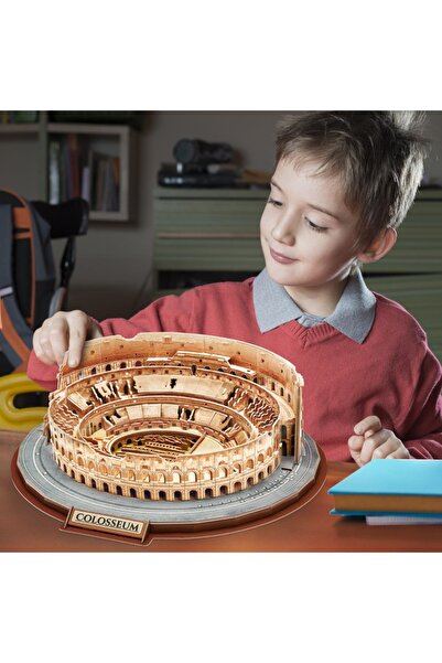 Cubic Fun - 3D Puzzle Colosseum complex level 163 pieces