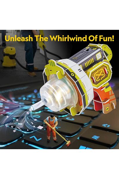 Cubic Fun - 3D vacuum cleaner puzzle 31 pieces