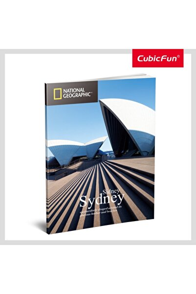 Cubic Fun - 3D Puzzle and Brochure Sydney Opera House 86 Pieces