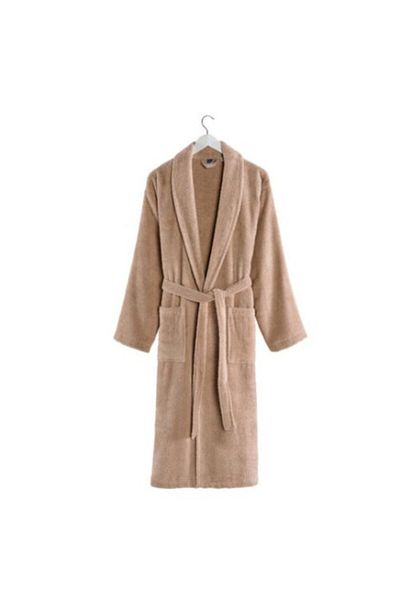 Pucioasa Halat de baie Velour 100% bumbac, mărime XL/XXL, Cappuccino