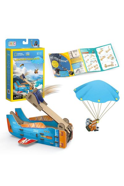 Cubic Fun - 3D Puzzle Parachute Launcher 48 Pieces