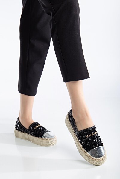 SUİNS SHOES Suins Lepa Model Özel Tasarım Pullu Kadın Spor Ayakkabı Sneaker